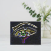 Carte Postale Neon Eye (Debout devant)