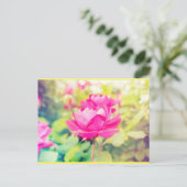 Carte Postale Neon Garden Dreams (Debout devant)