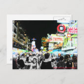 Carte Postale Neon khaosan (Devant / Derrière)
