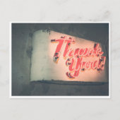 Carte Postale Neon Merci (Devant)