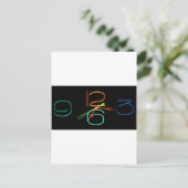 Carte Postale Neon Time (Debout devant)