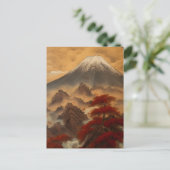 Carte Postale NeoNihonga Fuji 003 (Debout devant)