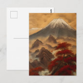 Carte Postale NeoNihonga Fuji 003 (Devant / Derrière)