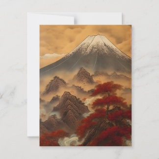 Carte Postale NeoNihonga Fuji 003