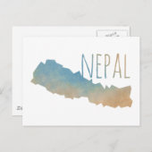 Carte Postale Népal (Devant / Derrière)