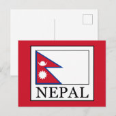 Carte Postale Népal (Devant / Derrière)