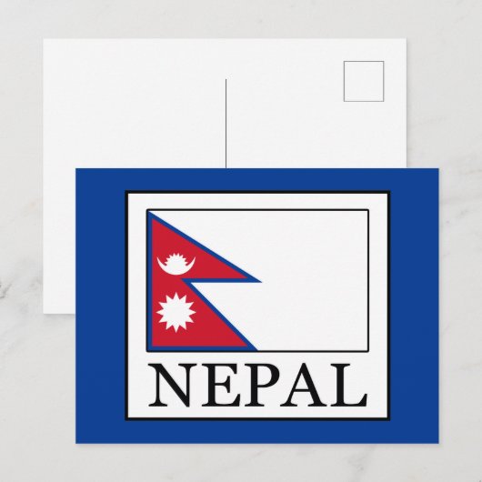 Carte Postale Népal (Devant / Derrière)