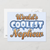 Carte Postale Nephew le plus froid du monde (Devant / Derrière)