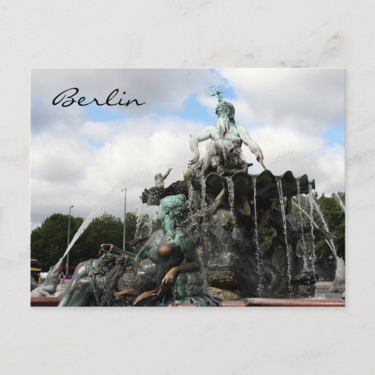 Carte Postale néptunbrunnen (Devant)