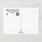 Carte postale Neptune (Dos)