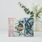 Carte Postale Neptune (Debout devant)