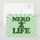 CARTE POSTALE NERD 4 (Devant / Derrière)