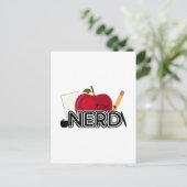 Carte Postale Nerd - Logo (Debout devant)