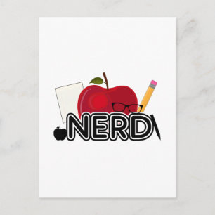 Carte Postale Nerd - Logo