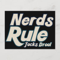 Nerds Règle Jocks Drool