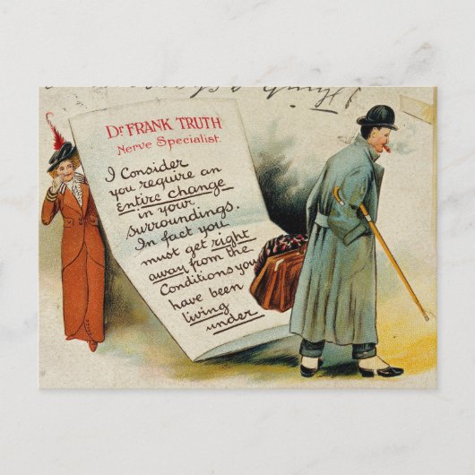 Carte Postale Nerve Specialist Conseils pour changer de mode de (Devant)