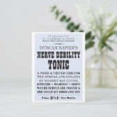 Carte postale Nerve Tonic (Debout devant)