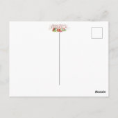 Carte Postale Nes Gadol Haya Sham - Dreidel Hébreu Chanouka (Dos)