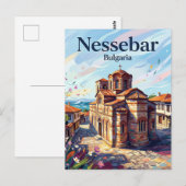 Carte Postale Nessebar Bulgarie (Devant / Derrière)