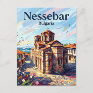 Carte Postale Nessebar Bulgarie