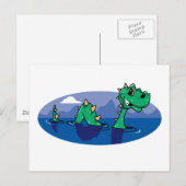 Carte Postale Nessie (Devant / Derrière)