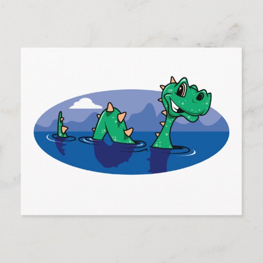 Carte Postale Nessie (Devant)