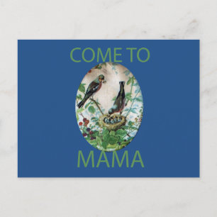 Carte Postale Nest of Joy : L'amour du jeune esprit nourdissant 