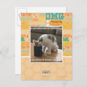 Carte Postale N'est pas accro à la caféine (Devant / Derrière)