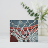 Carte Postale Net de basket-ball (Debout devant)