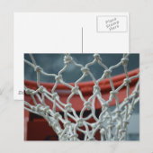 Carte Postale Net de basket-ball (Devant / Derrière)