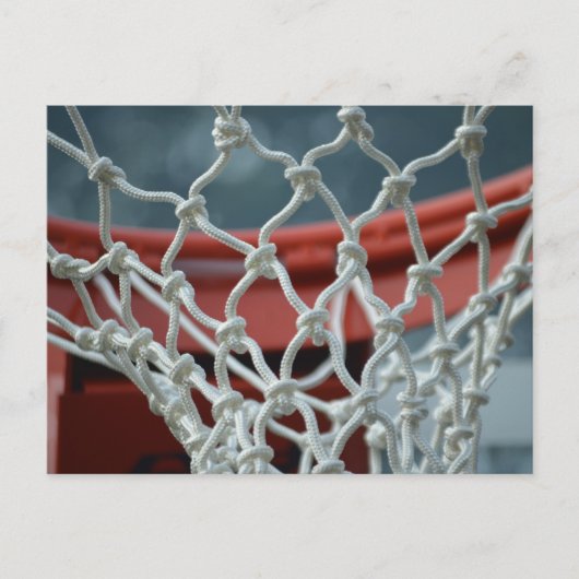 Carte Postale Net de basket-ball (Devant)
