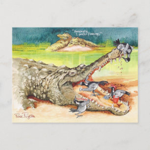 Carte Postale Nettoyer les dents