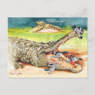 Carte Postale Nettoyer les dents