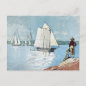 Carte Postale Nettoyer les voiliers Winslow Homer (Devant)