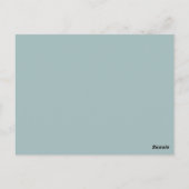 Carte Postale Nettoyer simplement minima Moderne Enregistrer la  (Dos)