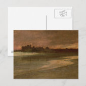 Carte Postale Nettuno, Soirée sur la plage (Devant / Derrière)