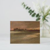 Carte Postale Nettuno, Soirée sur la plage (Debout devant)