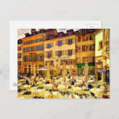 Carte Postale Neuchâtel Suisse Art (Devant / Derrière)