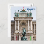 Carte Postale Neue Hofburg Vienne (Devant / Derrière)