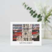 Carte Postale Neues Rathaus, Munich Postcard (Debout devant)