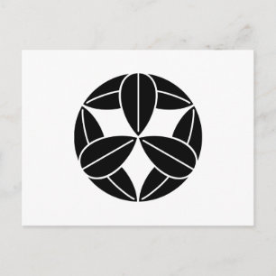 Carte Postale Neuf feuilles de bambou