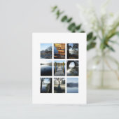 Carte Postale Neuf vues de Derwentwater - Lake District, Royaume (Debout devant)