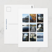 Carte Postale Neuf vues de Derwentwater - Lake District, Royaume (Devant / Derrière)