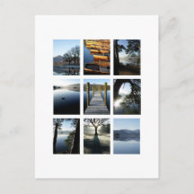 Neuf vues de Derwentwater - Lake District, Royaume