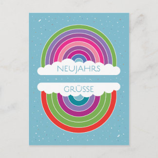 Carte Postale Neujahrsgrüße