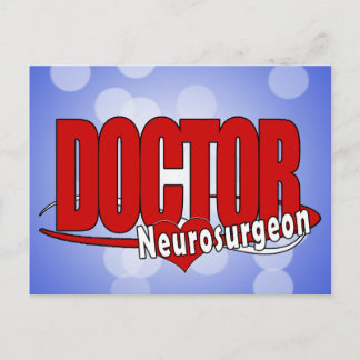 Carte Postale Neurochirurgien de DOCTEUR BIG RED de LOGO
