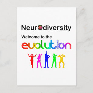 Carte Postale Neurodiversity Welcome