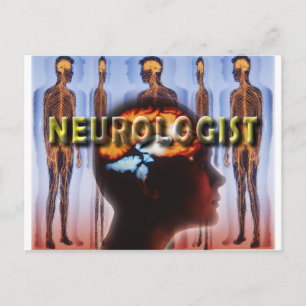 CARTE POSTALE NEUROLOGISTE NEUROLOGIE