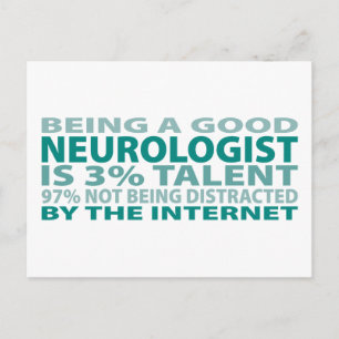 Carte Postale Neurologue 3% Talent