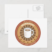 Carte Postale Neurologue instantané (Devant / Derrière)